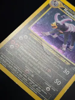 Houndoom 4/75 WOTC Neo Discovery Rare Unlimited Holo Holo Pokemon Card MP - Image 5