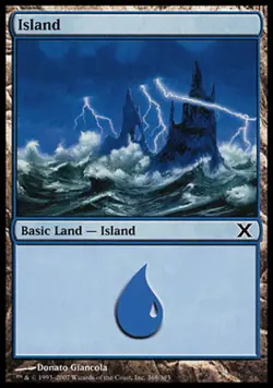 4x Island (368) ~ Lightly Played 10th Edition Tenth MTG Magic x4 4 UltimateMTG P - Image 1