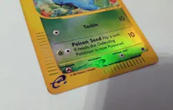 Bulbasaur 094/165 Pokemon Expedition Base Set Reverse Holo E-Reader 2002 - LP - Image 3