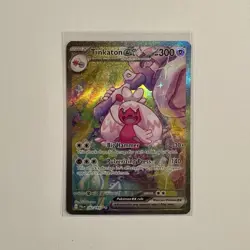 2023 Pokemon SV Paldea Evolved Tinkaton ex Special Illustration Rare #262/193 - Image 1