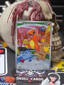 ☠☠ Pokemon Charmander 038 Me: Mega Evolution Promo Holo 1st Partner Kanto - Image 1