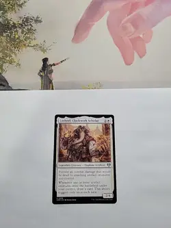 MTG - Losheel, Clockwork Scholar CMM Regular U#0038 - Image 2