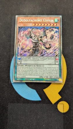 RA05-EN018 DoSolfachord Coolia Starlight Rare 1st Ed YuGiOh - Image 1