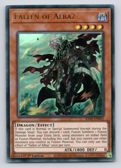 Fallen of Albaz - RA01-EN021 - Secret Rare - 1st Edition - Yugioh - Image 1