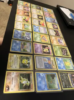 Vintage Pokemon Card Lot 380+ Base Set, Base Set 2, Jungle, Fossil + LP-DAMAGED - Image 2