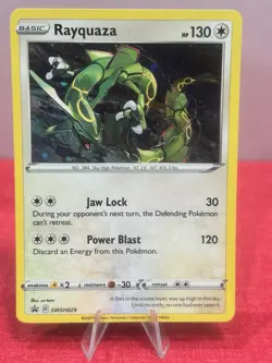Rayquaza - (Pixel Cosmos Holo) SWSH029 Miscellaneous Cards & Products Holo - Image 1