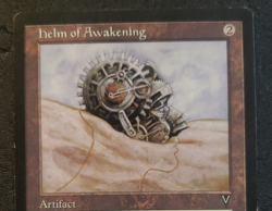 Helm of Awakening Visions PLD Artifact Uncommon MAGIC GATHERING CARD . (DS3D1B2) - Image 3