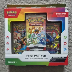 Pokemon TCG First Partner Illustration Collection Series 1 2026 Brand New Sealed - Image 2