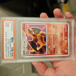 Pokemon Charizard Shining Darkness Unlimited Holo Rare #006 PSA 9 Mint - Image 1