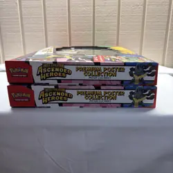2x Pokemon Ascended Heroes Mega Lucario Premium Poster Collection - Image 4
