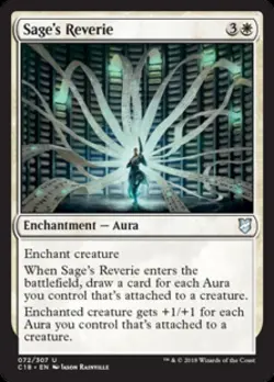 Sage's Reverie - Light Play MTG Commander 2018 - Image 1