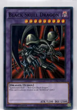 Black Skull Dragon LDS1-EN012 Legendary Duelists: Season 1 Yu-Gi-Oh NM - Image 1