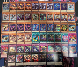 YUGIOH - RAIDRAPTOR DECK - RAIDER'S KNIGHT, WISE STRIX, SATELLITE CANNON FALCON - Image 1