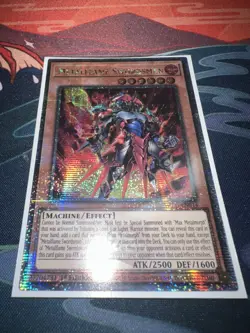 Metalflame Swordsman SUDA-EN014 Quarter Century Secret Rare NM 1st Ed Yugioh - Image 1