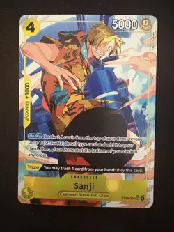 Sanji Alternate Art One Piece Starter Deck 29 Egghead Arc SR ST29-004 - Image 1