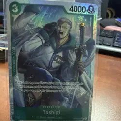 Bandai Tashigi OP10-032 SR Alt Art Foil Royal Blood One Piece CCG EN - Image 1