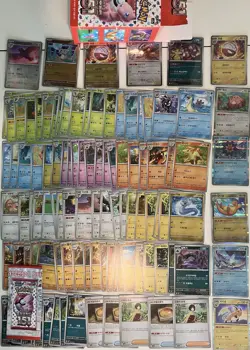 Pokemon Korean 151 Card Lot 100+ NM Cards Holos Rares Common + Random EX Hit - Image 1