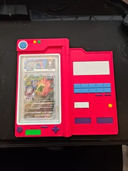 Pokemon Pokedex Slab Case Pokemon Card Holder - Image 1