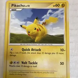 Pokemon Pikachu Majestic Dawn 70/100 Common Basic Regular 60HP English Card - Image 1