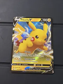 Pikachu V SWSH061 SWSH: Sword & Shield Promo Cards Holo - Image 1