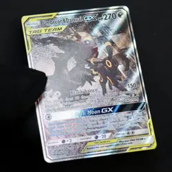 Umbreon & Darkrai GX SM241 Tag Team Full Art Promo LP Pokemon Card - Image 3