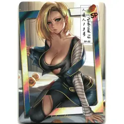 Goddess Story Waifu Card Lucky Goddess 2 Android 18 SP-02 Dragonball - Image 1