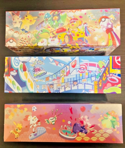 Pokemon Center Japan Card Special Box Tohoku Hiroshima Fukuoka 3 Set Sealed - Image 2