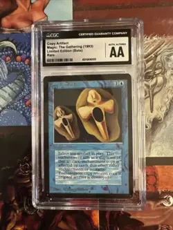 Copy Artifact Beta Rare Graded CGC AA MAGIC CARD (4311806005) - Image 1