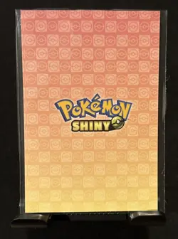 Rare Pokemon Shiny Full Art Eevee And Sylveon Low Pop Cracked Ice Holo Card - Image 2