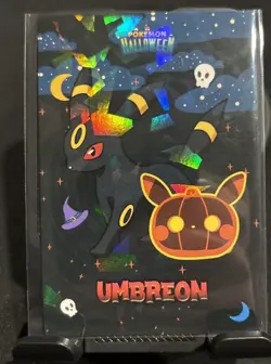 Rare Pokemon Halloween Full Art Umbreon Card Database Low Pop Card 🎃 - Image 1