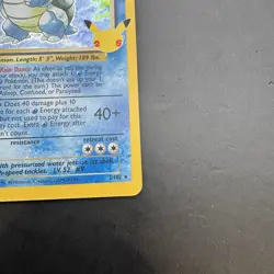 Blastoise 2/102 Classic Collection Celebrations Pokemon Card 25Y Anniversary NM - Image 5
