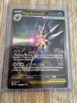 Mega Starmie EX 118/088 SIR Perfect Order Pokemon Card Near Mint - Image 1
