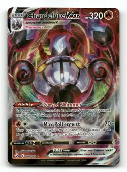 Chandelure VMAX 040/264 - Fusion Strike - Pokemon Card NM/M - Image 1
