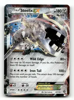 Steelix EX 67/114 - Steam Siege - Pokemon Card HP - Image 1