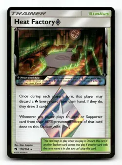 Heat Factory ◇ 178/214 - Lost Thunder - Pokemon Card NM/M - Image 1
