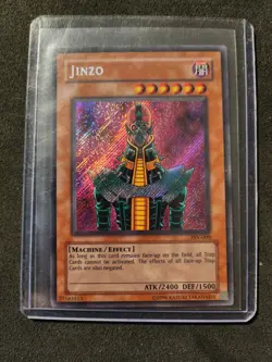 Yu-Gi-Oh! Jinzo PSV-000 Pharaoh's Servant Unlimited Exactly as Seen - Image 1