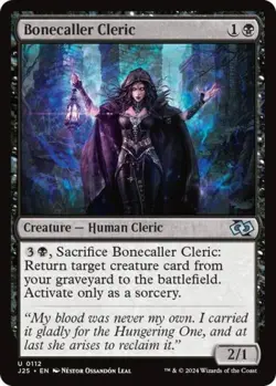 Bonecaller Cleric - Light Play MTG Foundations Jumpstart - Image 1