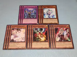 Yugioh 3x Infinite Impermanence + Ash + Ogre + Droll + Veiler Hand Trap Card Set - Image 1
