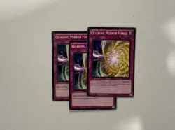 1X QUAKING MIRROR FORCE *** MINT/NM CONDITION SR04-EN036 YUGIOH! 3 AVAILABLE! - Image 1