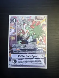 Digimon Card Game - Digital Gate Open (BANDAI Fest 25-26) P-206 P English NM/M - Image 1