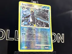 Empoleon 4/130 Reverse Holo Rare Diamond and Pearl Pokemon Card - Image 4
