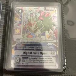 Digimon TCG Digital Gate Open P-206 NM BANDAI CARD GAMES FEST 25-26 - Image 1