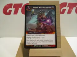 World of Warcraft TCG Shadow Word: Corruption Card #40/202 - Image 1