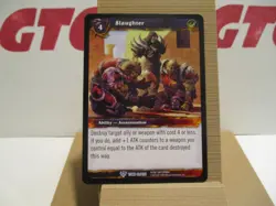 World of Warcraft TCG Slaughter Card #46/202 - Image 1