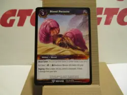 World of Warcraft TCG Blood Parasite Card #10/202 - Image 1