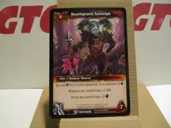 World of Warcraft TCG Deathguard Ashleigh Card #101/202 - Image 1