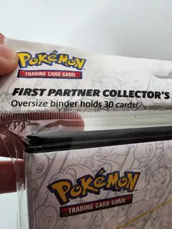 Pokemon 25th Anniversary First Partner Collector's Binder w/ jumbo Pikachu card 820650809606 - Image 2