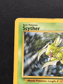 Scyther 26/64 Jungle Rare - Vintage Pokemon Card WOTC 1999 - Played - Image 2