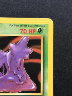 Muk 28/62 Fossil Rare - Vintage Pokemon Card WOTC 1999 - Played - Image 3