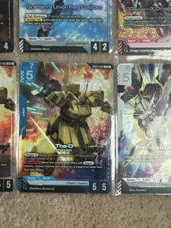 Gundam TCG Steel Requiem Lot of 6 Cards ALL LR ALL NM - Image 3
